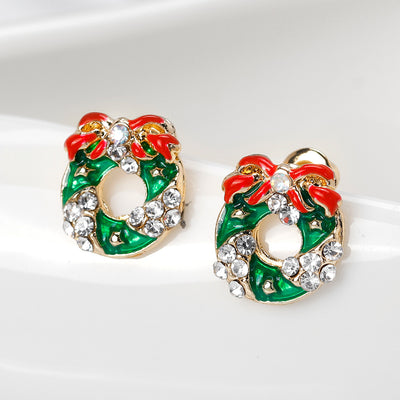 Adornos Navideños Personalizados con Pintura de Diamantes en Aleación de Moda - Image 2