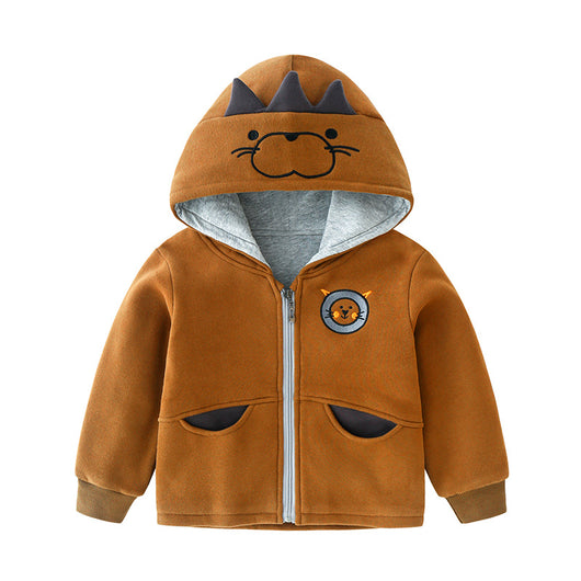 Abrigo Acolchado Infantil Casual con Diseño Cartoon - Image 13