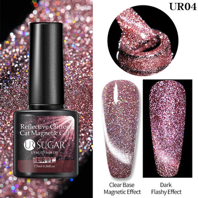 Esmalte de Uñas Gel Efecto Ojo de Gato Láser - Image 5