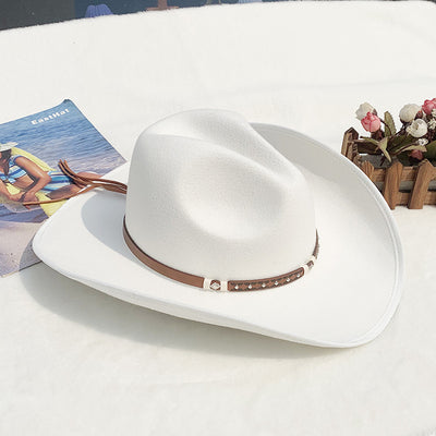 Sombrero Vaquero de Fieltro de Lana para Hombre - Image 7