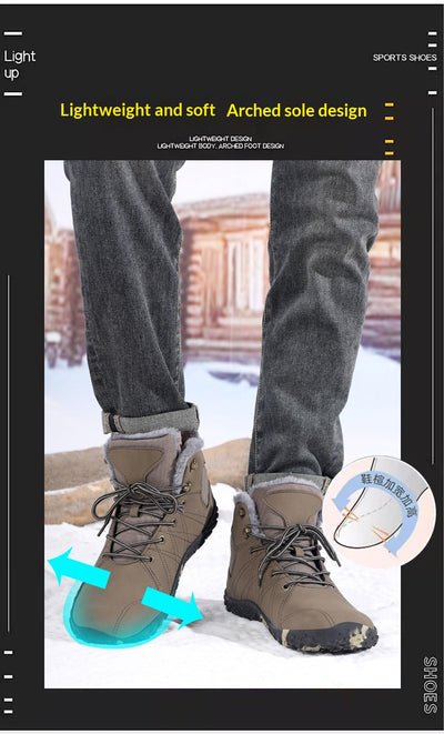 Botas Térmicas de Caña Media para Nieve y Montaña - Image 31