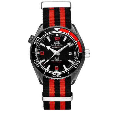 Reloj Mecánico Automático con Esfera Luminosa y Correa Canvas para Hombre - Image 12