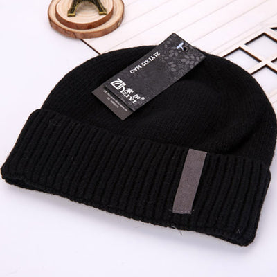 Gorro de Lana Grueso Doble Capa para Hombre con Terciopelo Premium - Image 11