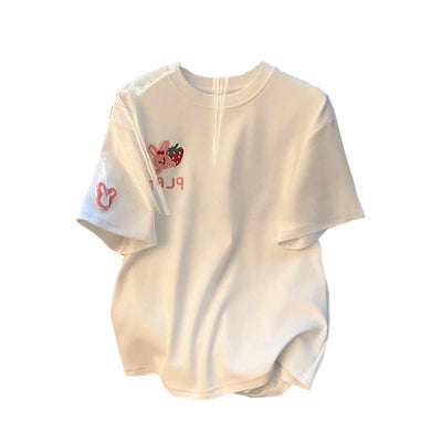 Blusa Fresca de Manga Corta - Diseño Holgado y Cómodo para Verano - Image 5