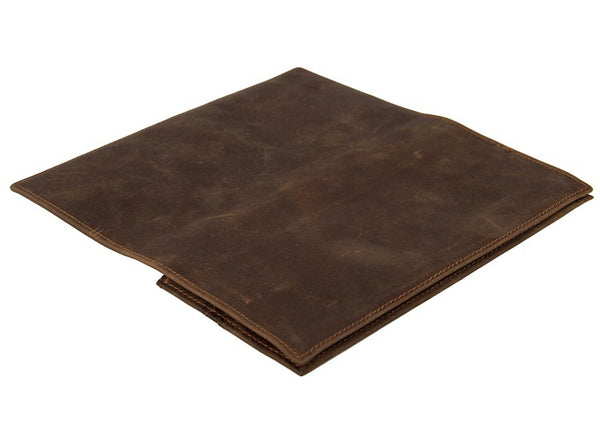 Billetera Larga de Cuero Crazy Horse Vintage