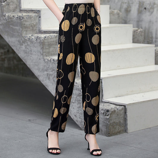 Pantalones Talla Grande de Algodón y Seda - Sección Ligera - Image 2