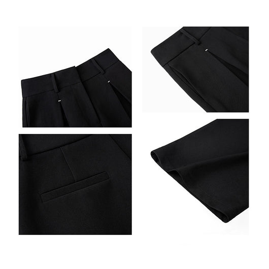 Pantalón de Pierna Ancha Cintura Alta Slim Fit - Image 11