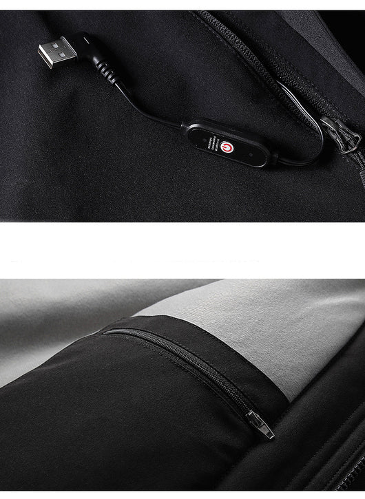 Chaqueta Calefactable Inteligente para Hombre - Image 29