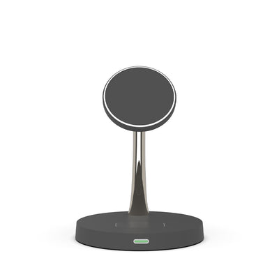 Soporte de Carga Inalámbrica 3 en 1 de 15W con Luz Nocturna Magnética