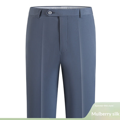 Pantalones de Seda Ligeros para Hombre - Comodidad Premium para Adultos Maduros - Image 8