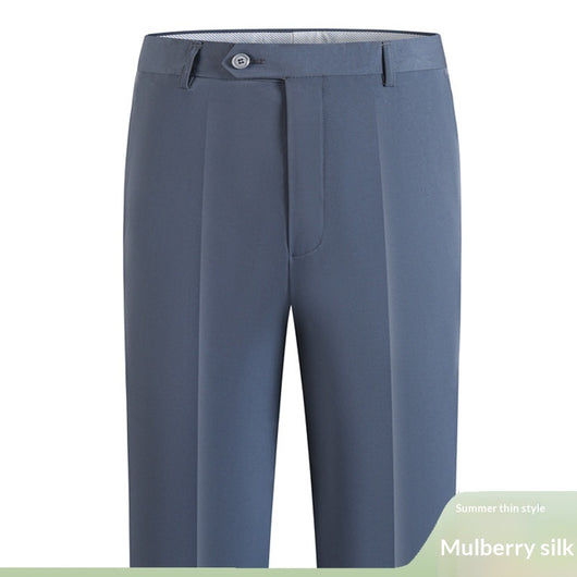 Pantalones de Seda Ligeros para Hombre - Comodidad Premium para Adultos Maduros - Image 8
