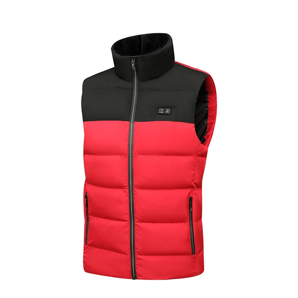 Chaleco Calefactable de Invierno con 15 Zonas y Control Dual
