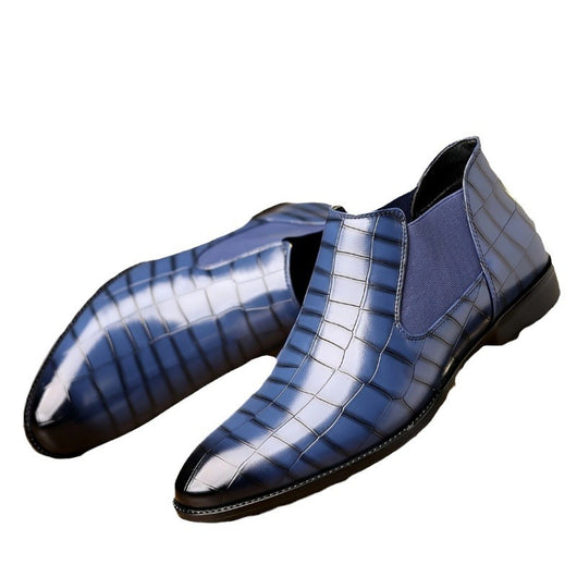 Botas Martin Punta Aguda Estilo Británico Talla Grande para Hombre - Image 4