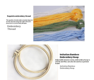 Kit Completo de Bordado DIY para Principiantes - Image 18