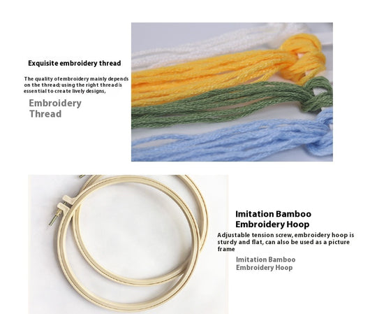 Kit Completo de Bordado DIY para Principiantes - Image 18