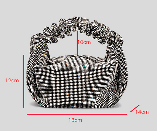 Bolso Clutch Diamante Brillante para Dama - Image 6