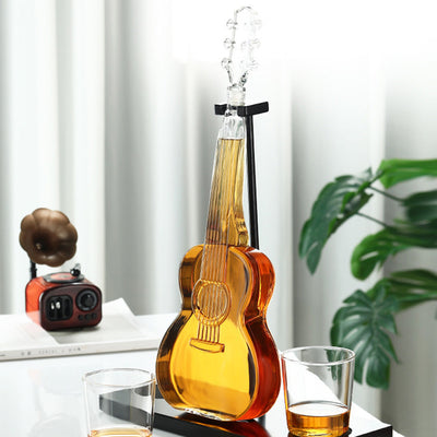 Set Decantador Guitarra en Vidrio Borosilicato Premium - Image 2