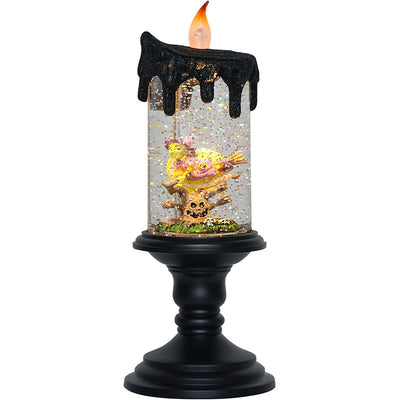Lámpara Decorativa Halloween Castillo Calabaza con Velas LED - Image 8
