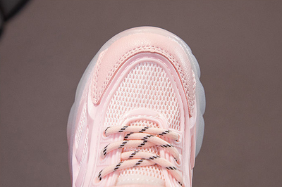 Zapatillas Deportivas Infantiles Mesh Blancas - Image 18
