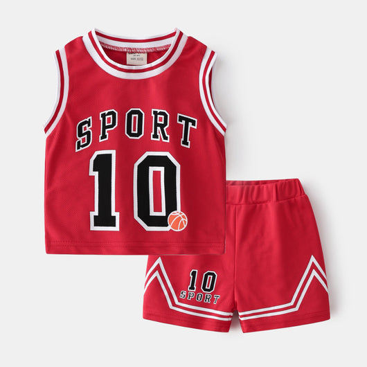 Conjunto Deportivo Infantil - Chaleco y Sudadera para Niños Estilo Verano - Image 10