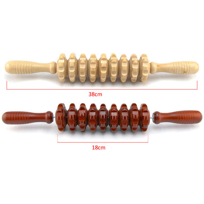 Rodillo de Masaje en Madera - Herramienta de Recuperación Muscular - Image 11