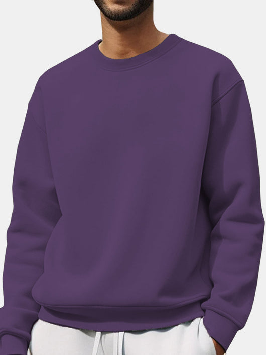 Sudadera de Cuello Redondo en Terciopelo con Manga Larga - Image 12