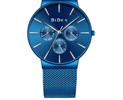 Reloj Hombre Calendario Malla Ultra Delgada - Image 10