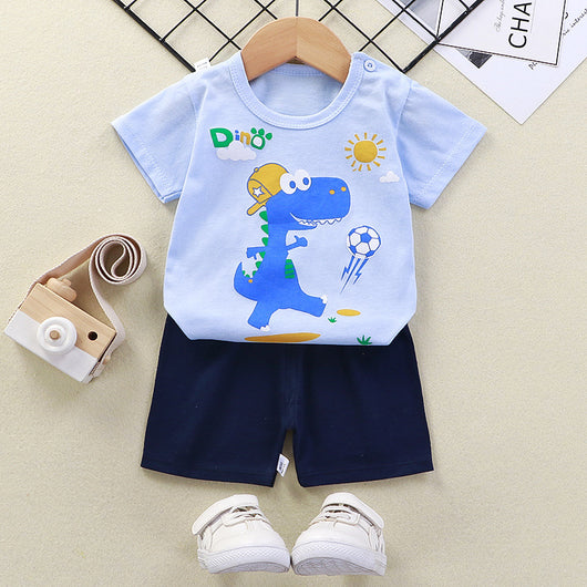 Conjunto de Verano para Niños: Camiseta y Shorts Cómodos - Image 5