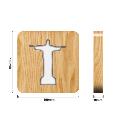 Lámpara de Noche en Madera Calada - Image 17