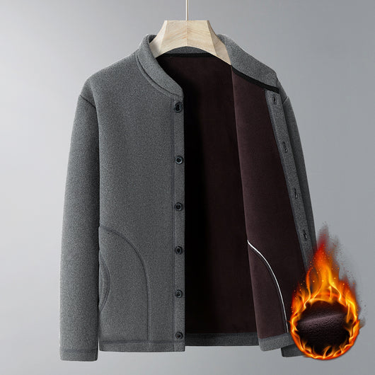Traje Deportivo de Terciopelo Talla Grande para Hombre - Image 9