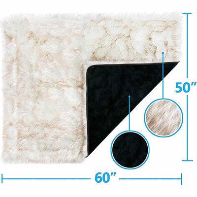 Cama para Perro Impermeable y Lavable - Sofá Cómodo Blanco con Detalles Café - Image 12
