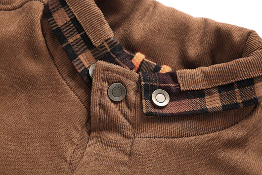Camisa de Cuadros Talla Europea para Hombre - Image 17