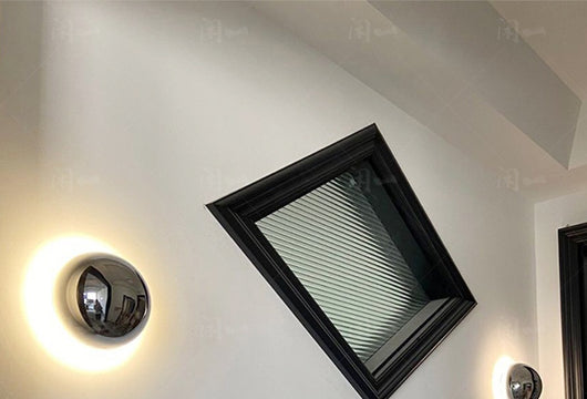 Lámpara Solar de Pared Estilo Nórdico Eclipse para Dormitorio - Image 21