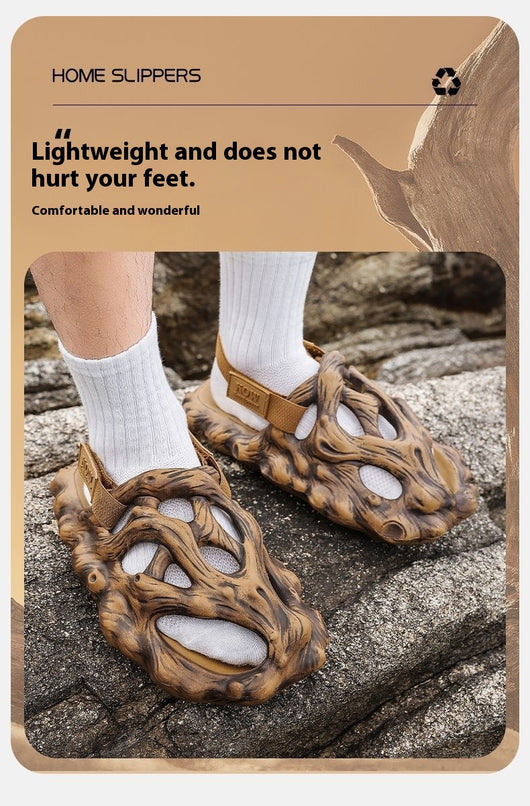 Sandalias Transpirables con Agujeros para Hombre - Cómodas y Versátiles - Image 10