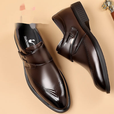 Zapatos de Cuero para Hombre con Punta Tubular - Cuero Vacuno Premium - Image 6