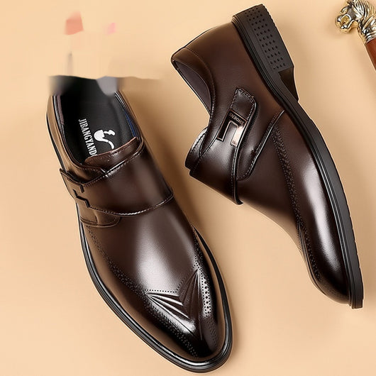 Zapatos de Cuero para Hombre con Punta Tubular - Cuero Vacuno Premium - Image 6