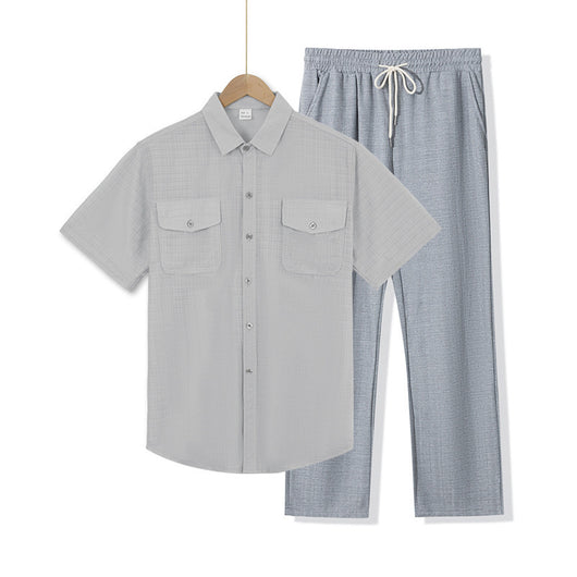 Traje Ejecutivo de Manga Corta para Hombre - Image 41