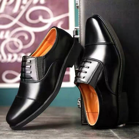 Zapatos de Cuero Casuales Profesionales con Sistema de Conectores de Malla