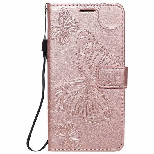 Funda de Cuero para Teléfono con Mariposa Prensada - Image 39
