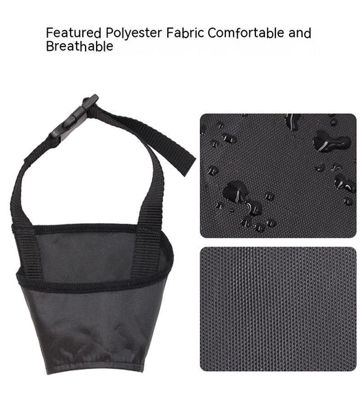 Bozal Antiladridos Impermeable para Perros - Control Suave y Seguro - Image 13