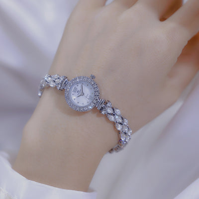 Reloj Sirena Lujo Ligero con Cristal Zircón Ojo de Caballo Estrellado - Image 12