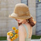 Sombrero de Paja Plegable para Mujer - Versátil y Elegante