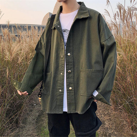 Chaqueta Casual Oversized Estilo Coreano Hong Kong - Image 13
