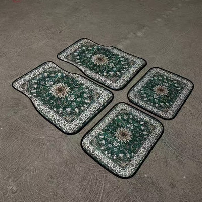 Tapete Bohemio Vintage para Auto - Alfombra Estilo Étnico - Image 8