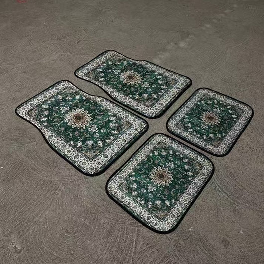 Tapete Bohemio Vintage para Auto - Alfombra Estilo Étnico - Image 8