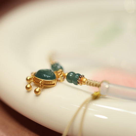 Pulsera de Ágata Natural Media Caña - Estilo y Personalidad para Mujer - Image 5