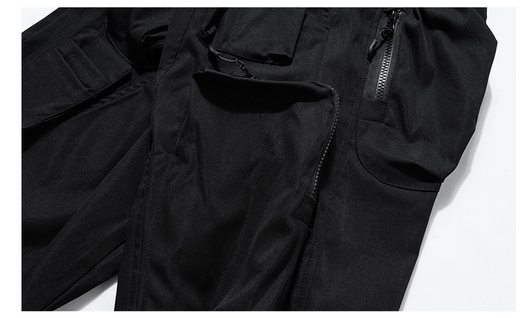 Pantalones Deportivos Casual con Múltiples Bolsillos y Cierre Adhesivo - Image 11
