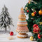 Árbol de Navidad de Jengibre - Decoración de Escritorio para Sala de Estar