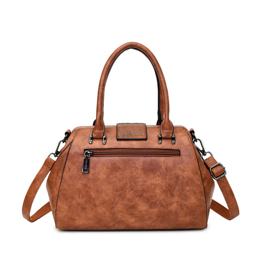 Bolso de Cuero Artesanal Tallado para Mujer con Diseño Asimétrico - Image 24