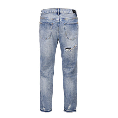 Jeans con Cierre Lateral y Rotos para Hombre y Mujer - Image 11